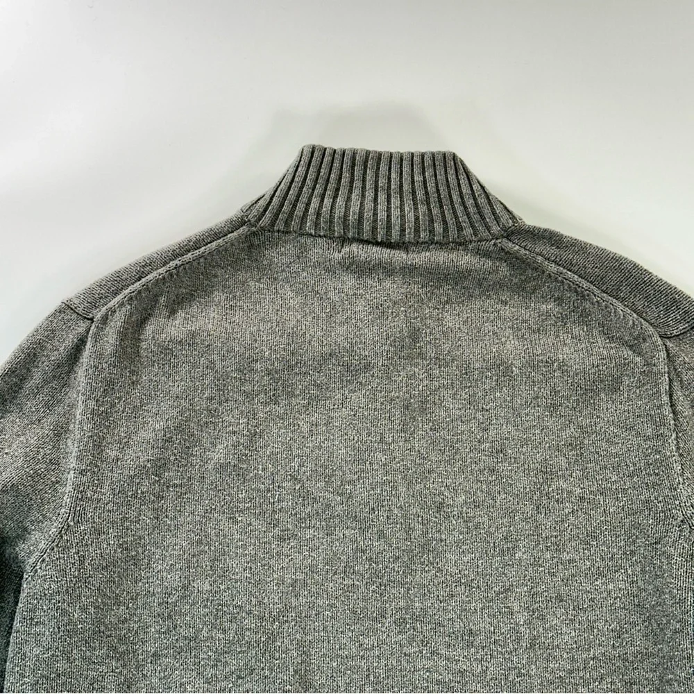 Polo Ralph Lauren Gray Zip-Up Sweater
